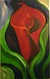 Red Calla -by Darlene Boyd